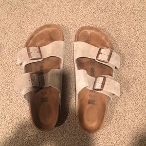 Birkenstock Arizona sandals suede